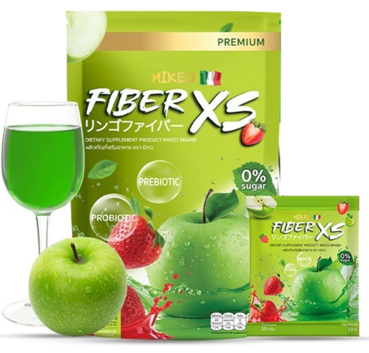 MIKEO Fiber XS Dietary Supplement Probiotic (30 Sachets)