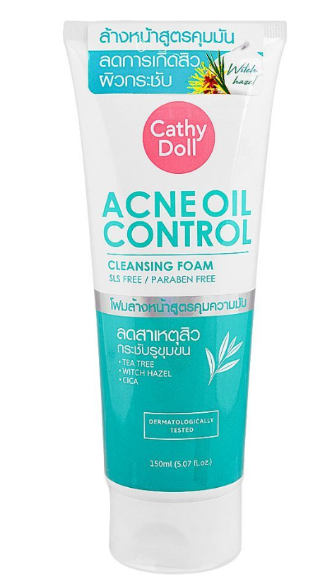 Cathy Doll Acne Oil Control Cleansing Foam 150ml