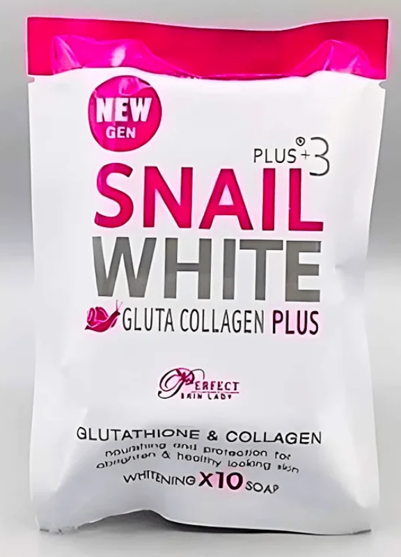 Snail White Gluta Collagen Plus+3 Whitening Soap