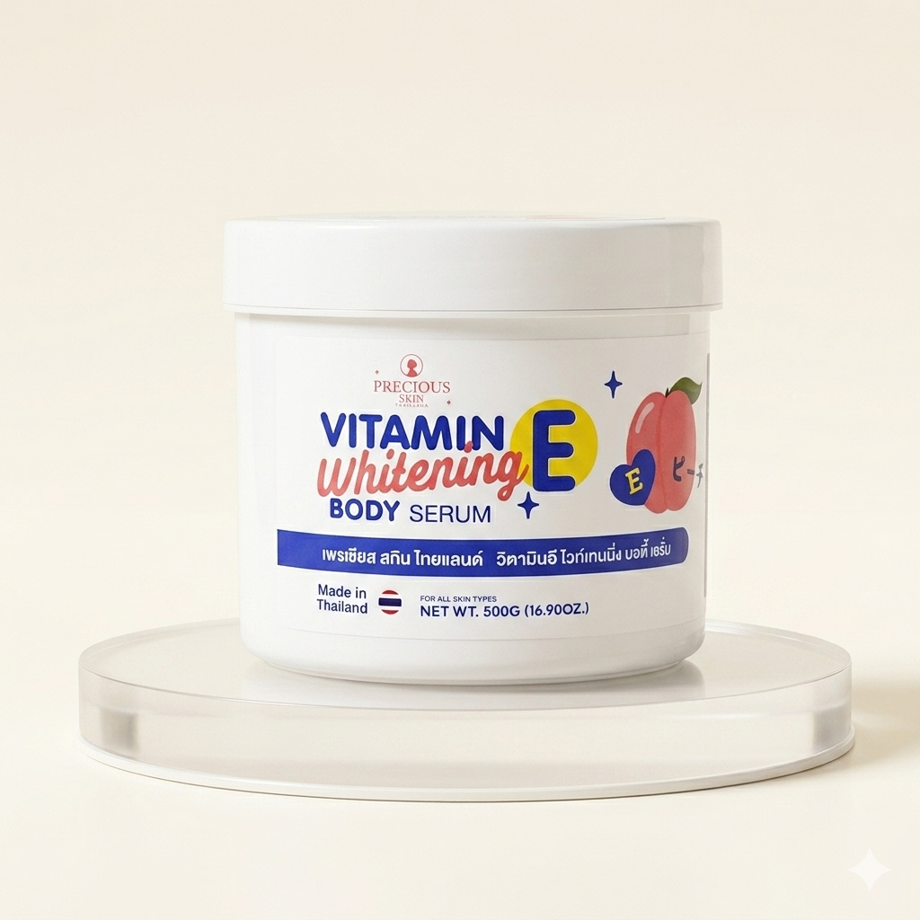 Precious Skin Vitamin E Whitening Body Serum 500ml